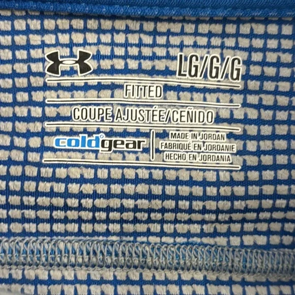 Under Armour LG Men's Blue Performance Jacket - Picture 3 of 9